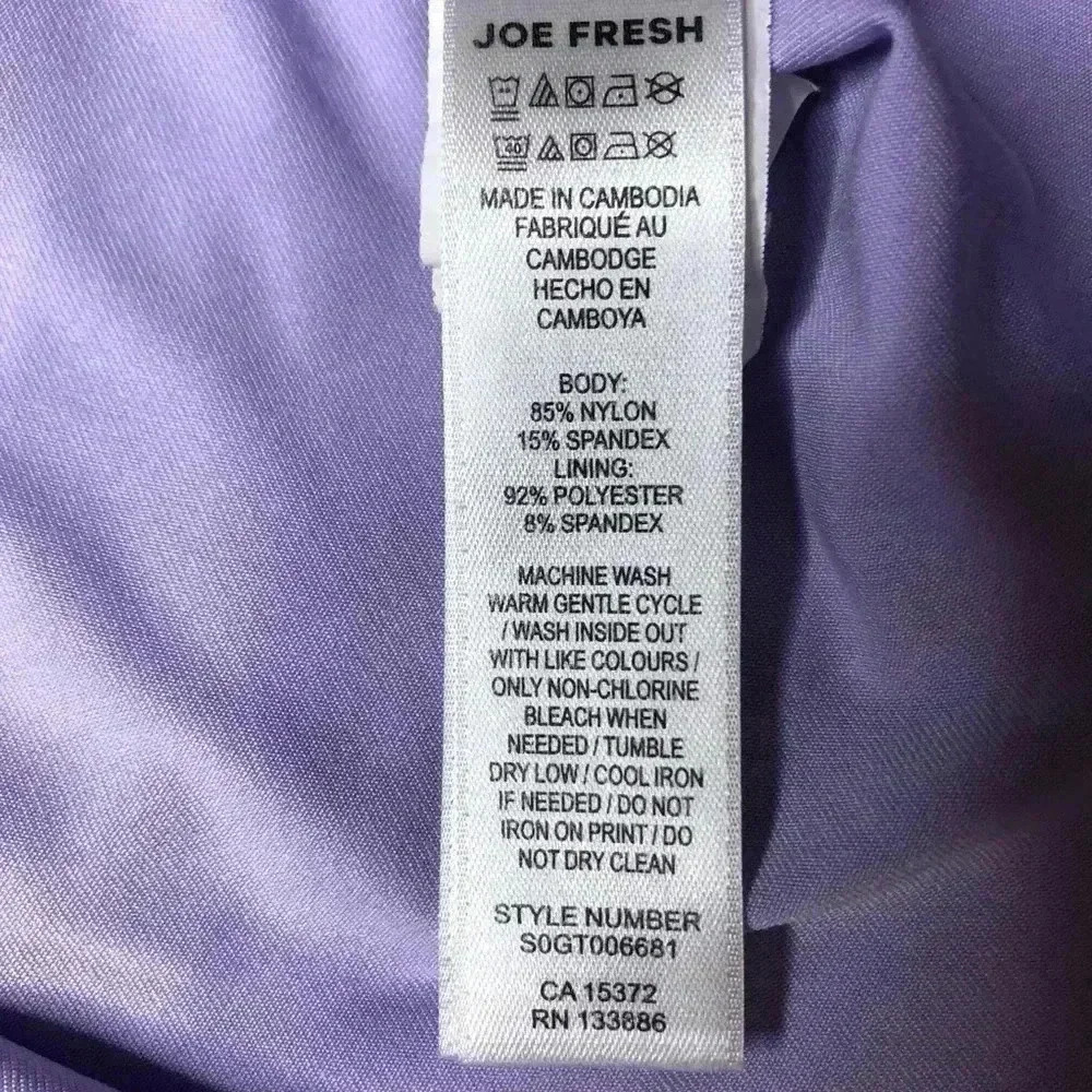 Joe Fresh Purple Skirt Size 4 - Picture 7 of 16